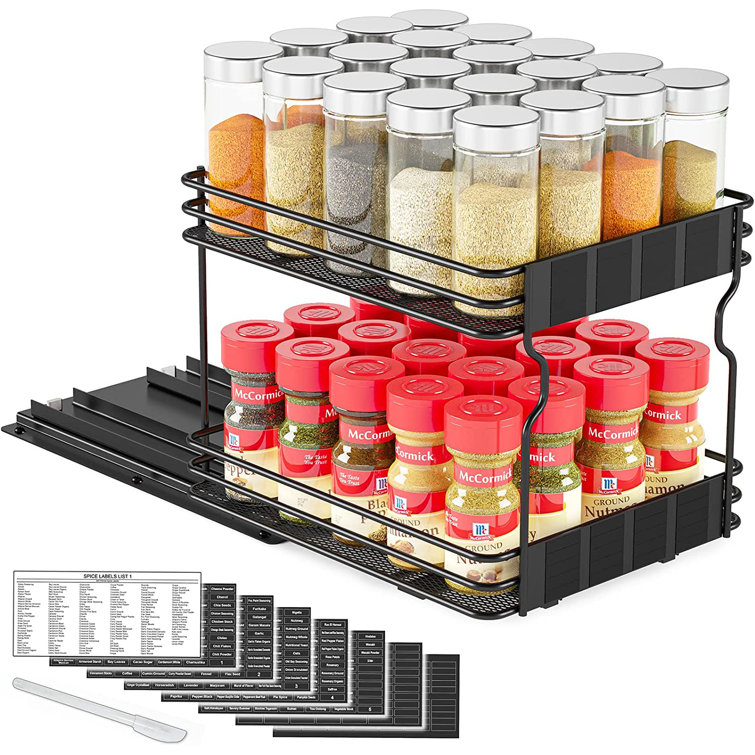 Prep & Savour Pull out Spice Rack Wayfair